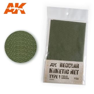 Regular Mimetic Net Type 1 Field Green AK Interactive AK8066