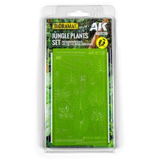 Jungle Plants Set 1/32 & 1/35 - AK Interactive - AK8138