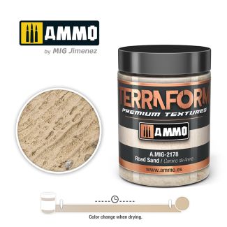Terraform Road Sand 100ml Ammo By Mig - MIG2178