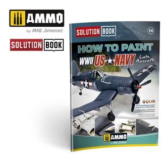 How to Paint WWII US Navy Late Aircraft Solution Book Ammo By Mig - MIG6523