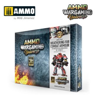 Wargaming Universe 03 Weathering Combat Armour Ammo By Mig - MIG7922