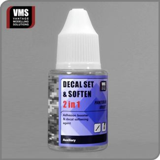 VMS Decal Set & Soften 2 in 1 Solution 30ml - AX09