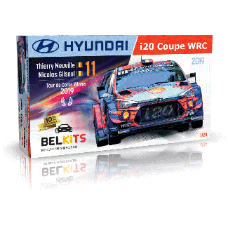 BelKits 1/24 Hyundai i20 Coupe WRC 2019 Neuville - BEL014