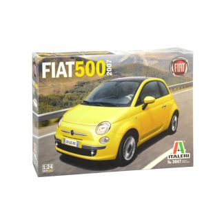 Italeri Fiat 500 (2007) 1/24 Car Kit - 3647