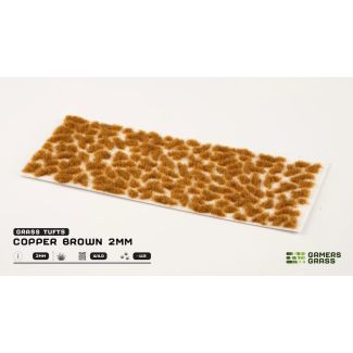 Copper Brown 2mm Tufts - Gamers Grass
