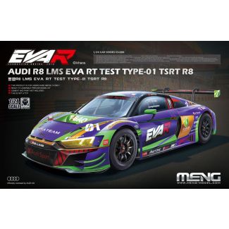 Meng Model 1/24 Audi R8 LMS EVA RT Test Type-01 - CS-008