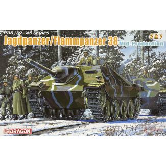 Dragon 1/35 Jagdpanzer/Flammpanzer 38 Mid Production - D6845