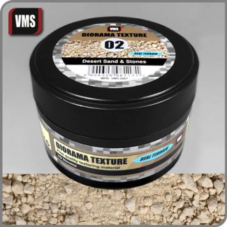 VMS Diorama Texture No.2 Desert Sand & Stones 100ml - DI07