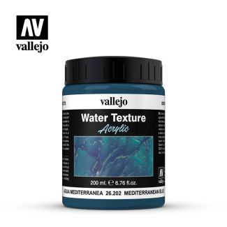 Vallejo Water Effects - Mediterranean Blue 200ml - 26.202