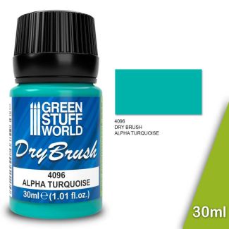 Dry Brush - ALPHA TURQUOISE 30 ml - Green Stuff World