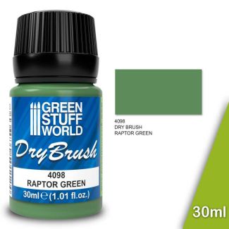 Dry Brush - RAPTOR GREEN 30 ml - Green Stuff World