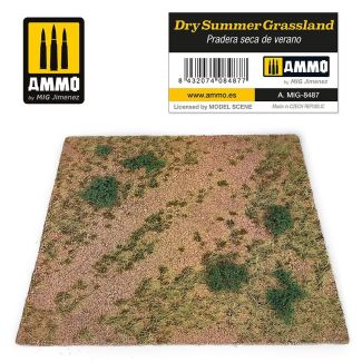 Dry Summer Grassland landscape Base - Ammo By Mig - MIG8487