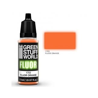 Fluor Paint ORANGE 17ml - Green Stuff World-1703