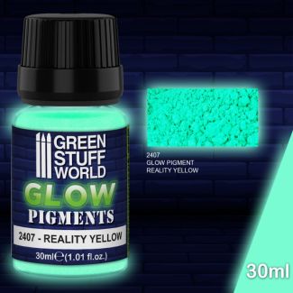 Glow in the Dark - REALITY YELLOW-GREEN 30ml - Green Stuff World-2407