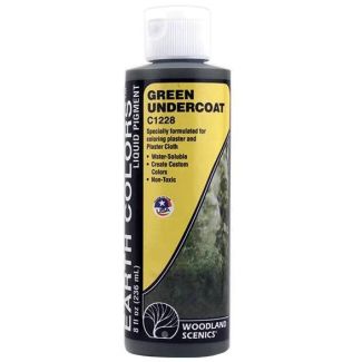 Woodland Scenics Green Undercoat Earth Colours™ Liquid Pigment 8 fl. oz (236ml) - C1228