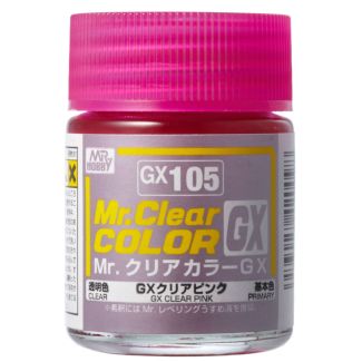 Mr Clear Colour - Clear Pink - GX-105