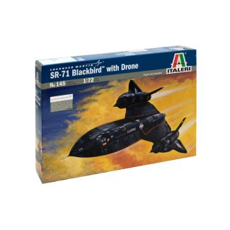 Italeri Sr-71 Blackbird 1/72 Aircraft Kit - 145