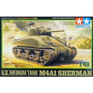 Tamiya 1/48 US Medium Tank M4A1 Sherman - 32523