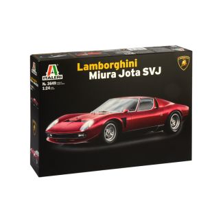 Italeri Lamborghini Miura Jota Svj 1/24 Car Kit - 3649