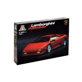 Italeri Lamborghini Diablo 1/24 Car Kit - 3685