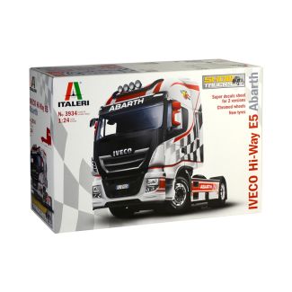 Italeri Iveco Hi-Wy Abarth Showtrucks 1/24 Truck Kit - 3934