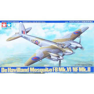 Tamiya 1/48 Mosquito FB Mk.VI/NF Mk.II - 61062