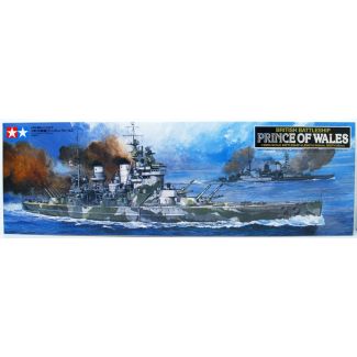 Tamiya 1/350 British Battleship Prince Of Wales Kit - 78011