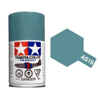 Tamiya AS-19 Intermediate Blue (US Navy) 100ml Spray Paint for Scale Models - 86519