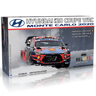BelKits 1/24 Hyundai I20 Coupe WRC Monte Carlo 2020 - BEL021