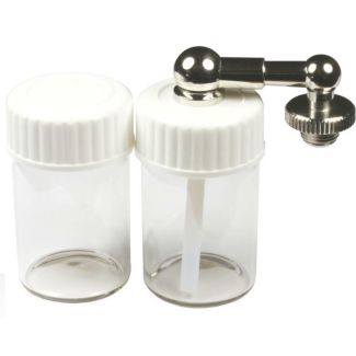 Harder & Steenbeck Side Fitting Connector Set With Two Glasses 15ml - 124403