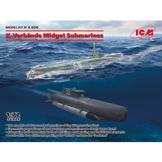 ICM 1/72 K-Verbande Midget Submarines - S.020