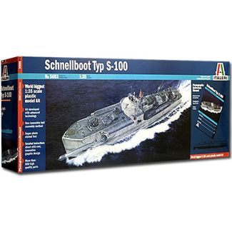 Italeri Schnellboote S 100 Prm Edition 1/35 Military Kit - 5603