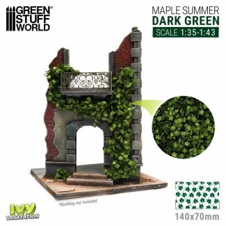Ivy Foliage - Dark Green Maple - Large - Green Stuff World
