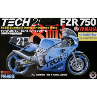 Fujimi 1/12 Yamaha FZR750 Tech21 1985 Model Kit - F141312