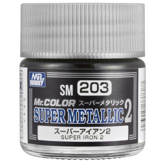 Super Metallic II – Super Iron 10ml Mr Hobby - SM-203