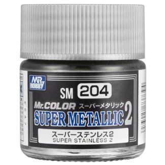 Super Metallic II – Super Stainless 10ml Mr Hobby - SM-204