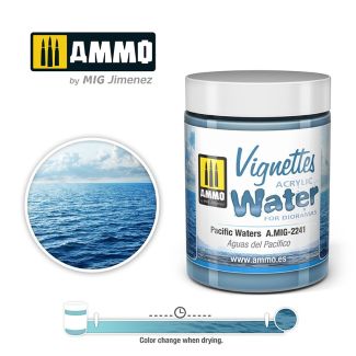 Pacific Waters Acrylic 100ml Ammo By Mig - MIG2241