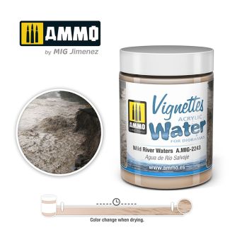 Wild River Waters Acrylic 100ml Ammo By Mig - MIG2243