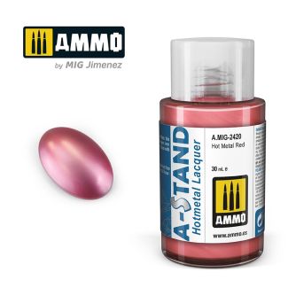 A-Stand Hot Metal Red  Ammo By Mig - MIG2420