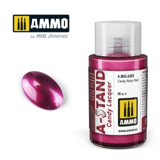A-Stand Candy Ruby Red Ammo By Mig - MIG2452