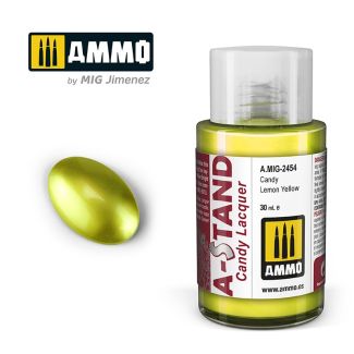 A-Stand Candy Lemon Yellow Ammo By Mig - MIG2454