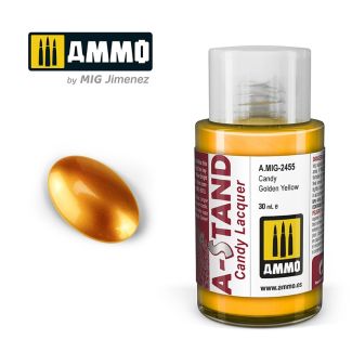 A-Stand Candy Golden Yellow Ammo By Mig - MIG2455