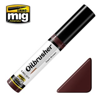 Dark Brown Oilbrusher Ammo By Mig - MIG3512