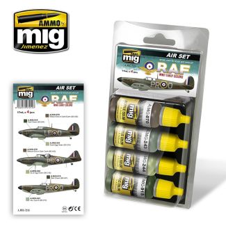 RAF WWII Early Colors Set Ammo By Mig - MIG7215