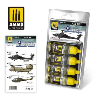US Army Helicopters Set Ammo By Mig - MIG7251