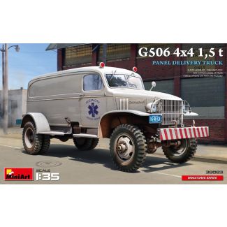 MiniArt 1/35 G506 4x4 1.5T Panel Delivery Truck - 38083