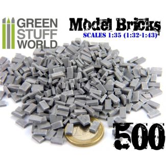 Model Bricks - Grey x500 - Green Stuff World