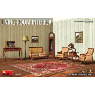 Miniart 1/35 Living Room Interior - 35646