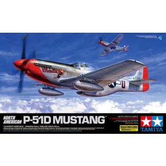 Tamiya 1/32 P-51D Mustang -60322 Model Aircraft Kit