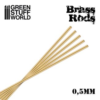 Pinning Brass Rods 0.5mm - Green Stuff World - 9247